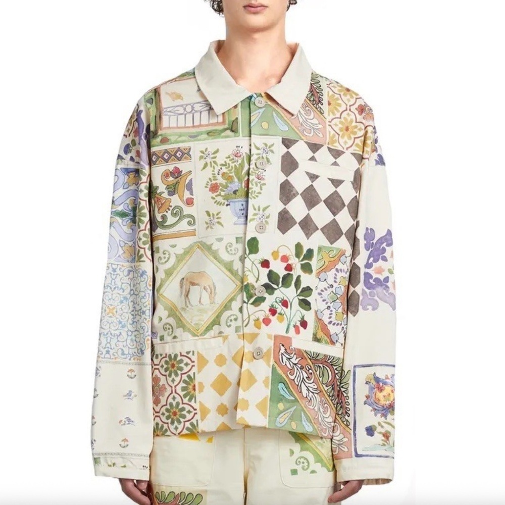 Profound Mosaic Work Jacket